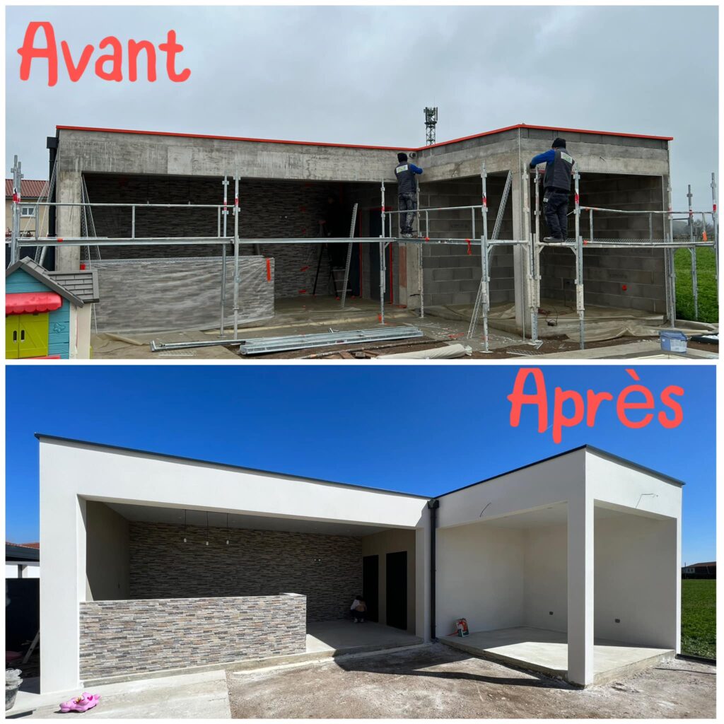 Rénovation facade à Lille
